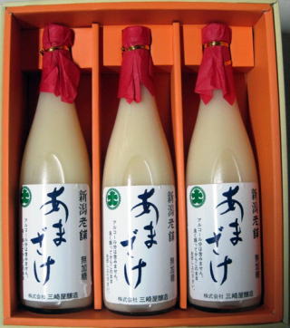 三崎屋醸造あまさけ740g3本入り